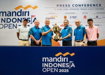 Pegolf Dunia Ramaikan Mandiri Indonesia Open 2025