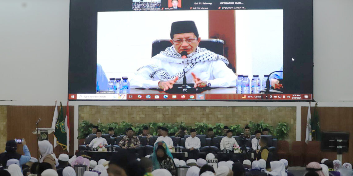 Jemaah Haji Kloter Pertama Tiba, Menag Sampaikan Pesan Khusus