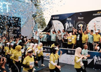 9.200 Pelari Meriahkan Mandiri Jogja Marathon di Prambanan