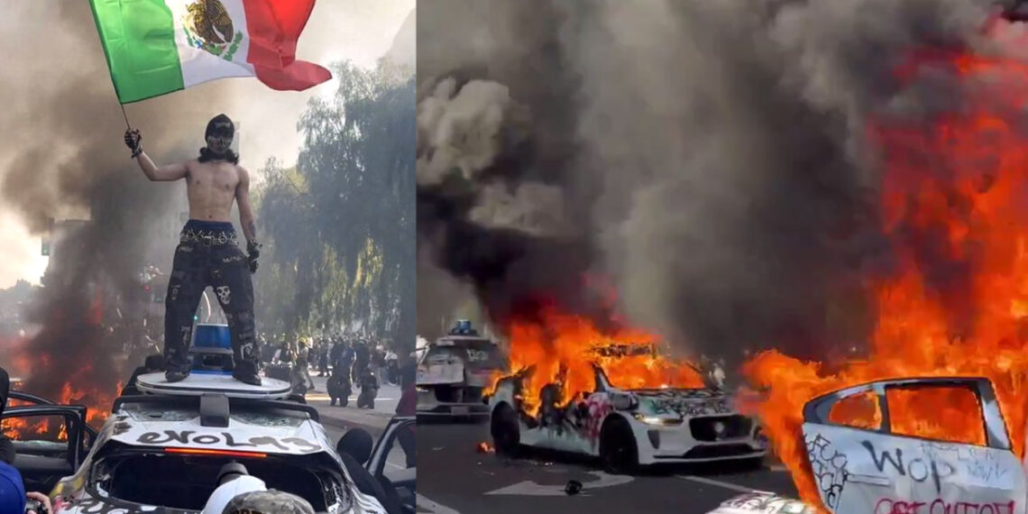 Kerusuhan Los Angeles Meluas Usai Razia Imigran