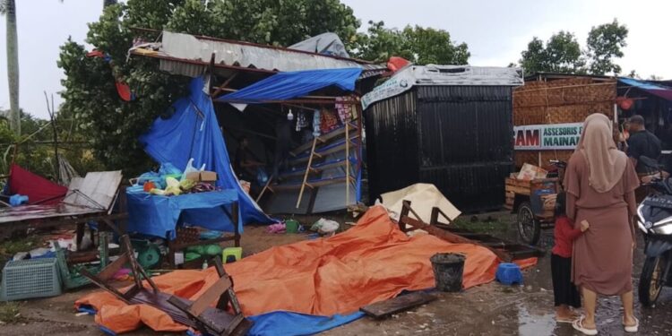 Angin Kencang Terjang Sembilan Kecamatan di Aceh Utara