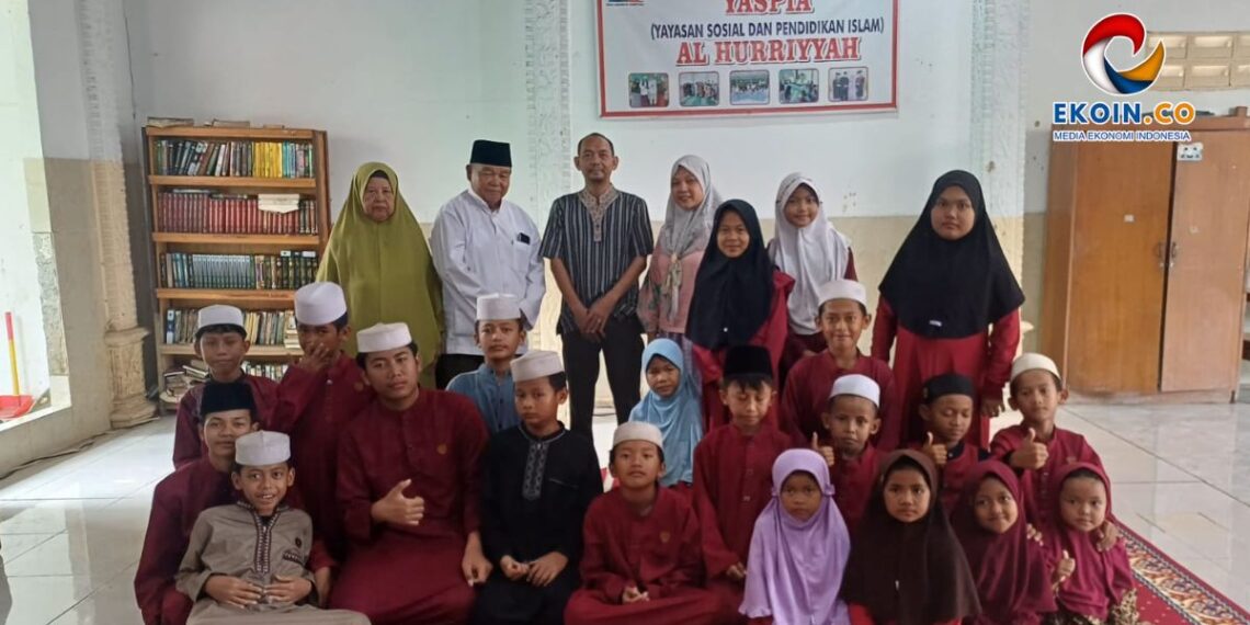 EKOIN.CO Donasi ke Panti Yaspia Babelan Bekasi