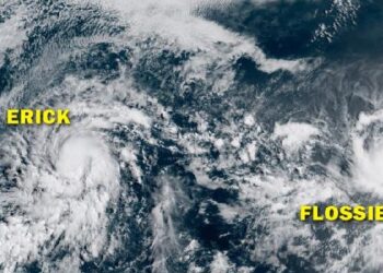 Badai Tropis Erick Terbentuk di Meksiko Selatan