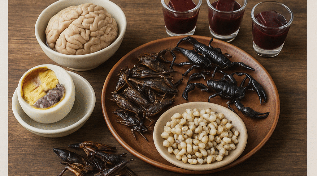 Kuliner Ekstrem Dunia, dari Serangga hingga Otak Sapi