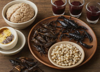 Kuliner Ekstrem Dunia, dari Serangga hingga Otak Sapi