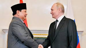 Prabowo dan Putin Bertemu di Istana Konstantinovsky Rusia