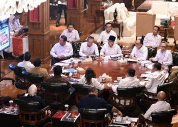 Prabowo Bahas Koperasi Merah Putih di Hambalang