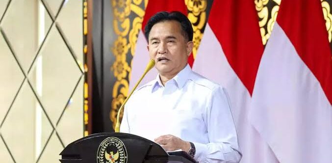 Menteri Koordinator Bidang Hukum, HAM, Imigrasi, dan Pemasyarakatan, Yusril Ihza Mahendra