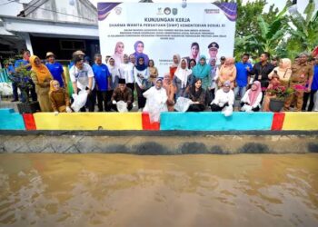 Sungai Trenggalek Disulap Jadi Lumbung Pangan