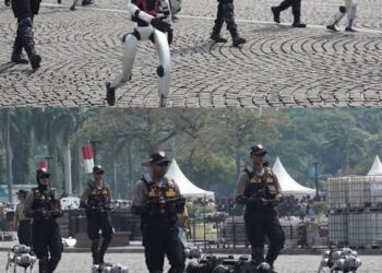 HUT Bhayangkara ke-79, Jalan Sekitar Monas Ditutup Seharian