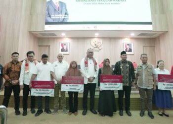 Santunan Kemensos untuk Korban KKB dan Kebakaran Kendari