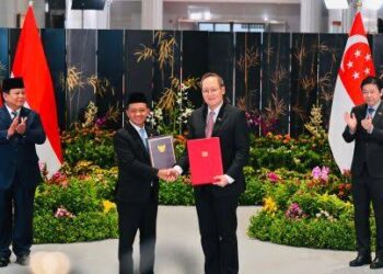 Singapura-Indonesia Teken MoU Sektor Strategis