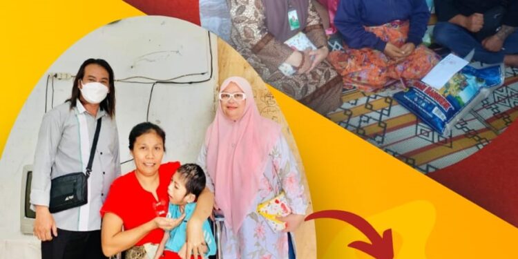 Konsisten Bantu Masyarakat Kurang Mampu, Gerpan Massa: Satu Kepedulian Bisa Menumbuhkan Berjuta Kebahagiaan