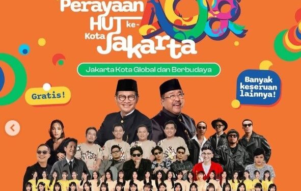 Konser Gratis 22 Juni Cek Daftar Hiburan dan Rute Transportasi
