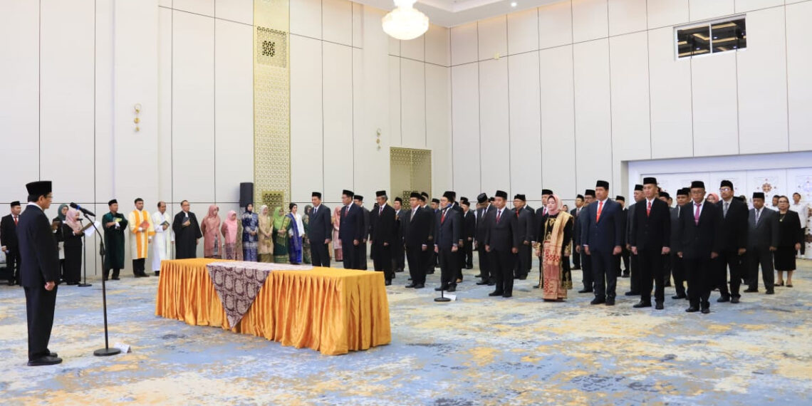 Menag Nasaruddin Umar Lantik 45 Pejabat Baru di Kemenag