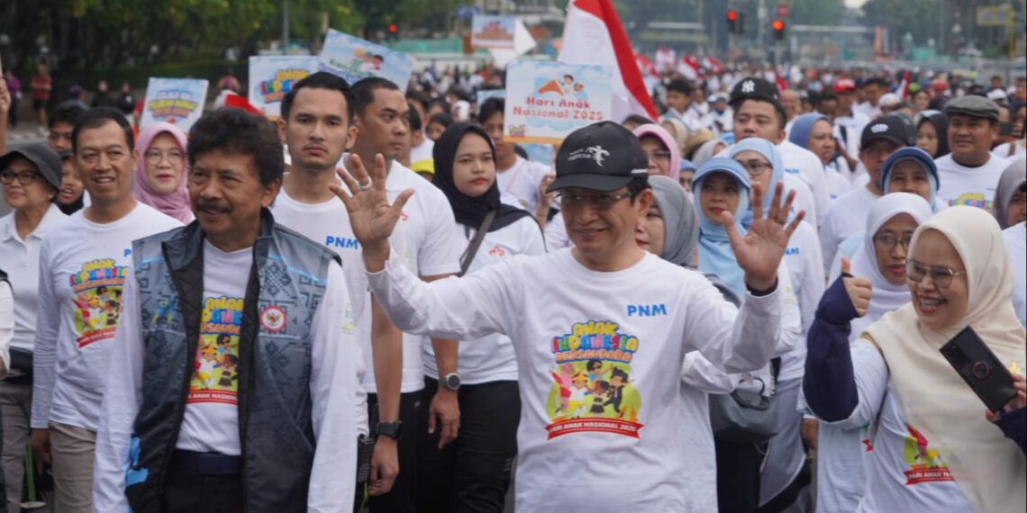 Hari Anak Nasional 2025 Dirayakan di Jantung Ibu Kota