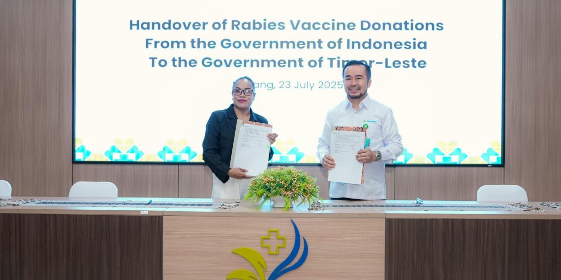 Solidaritas Kemanusiaan: Indonesia Bantu Vaksin Rabies Timor-Leste