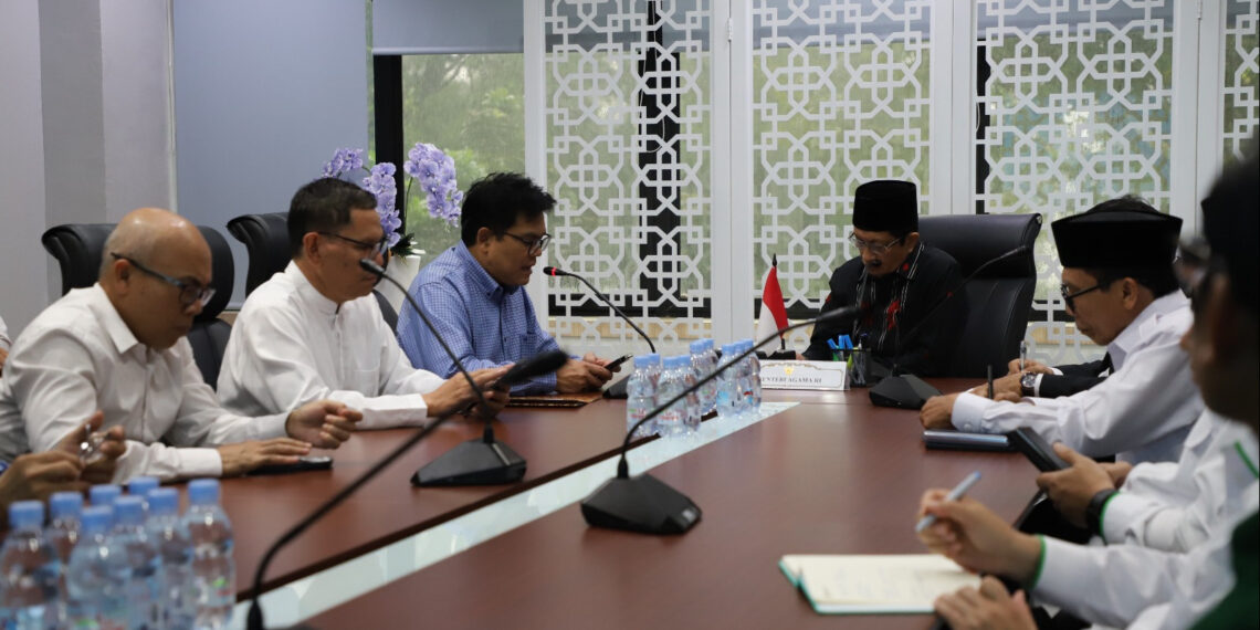 Rektor dan Menag Bahas Langkah Strategis UIN Jakarta