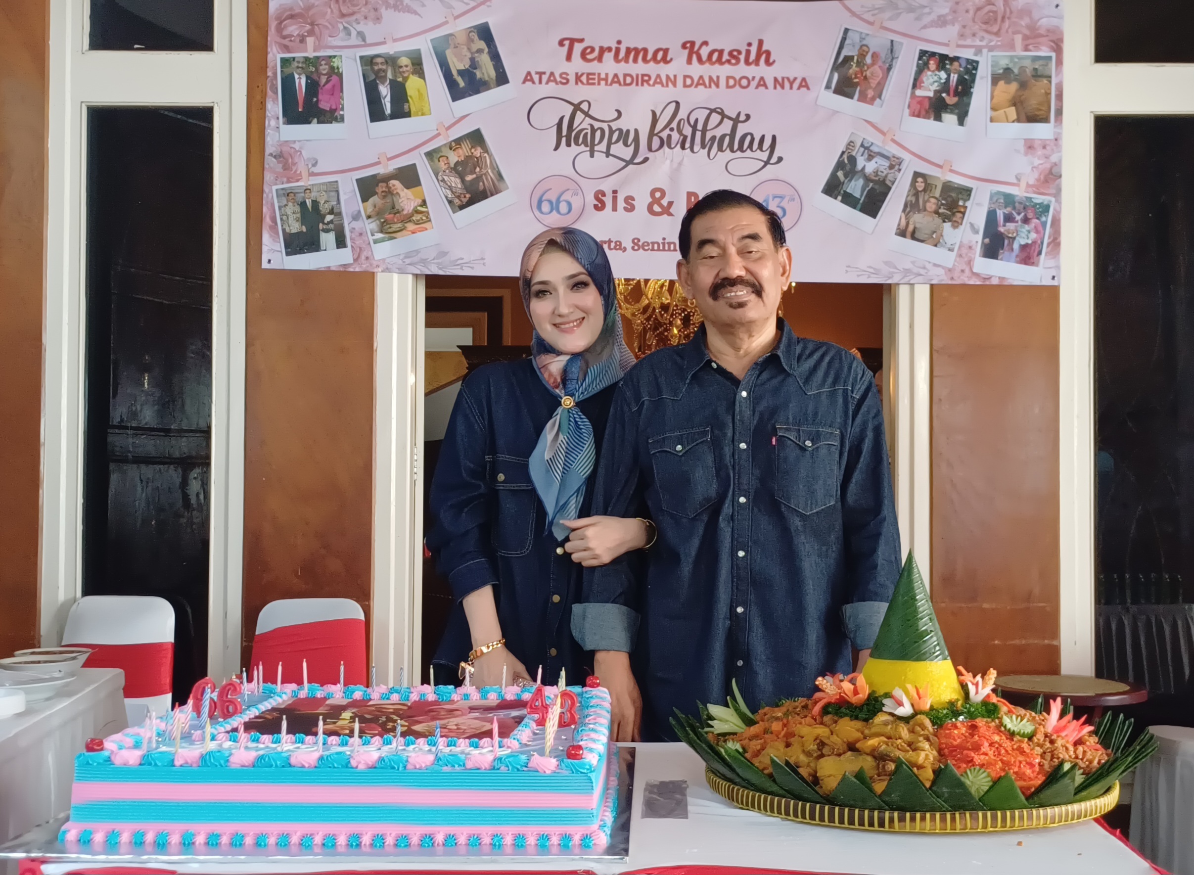 Brigjen Pol (Purn) Siswandi Rayakan Ultah ke-60 Bersama Istri Tercinta, Reni: Penuh Cinta, Persahabatan, dan Doa