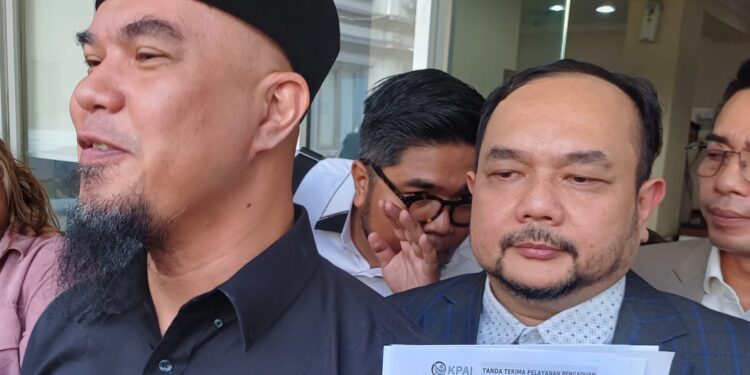Ahmad Dhani Laporkan Akun Sosmed Terkait Dugaan Pelanggaran Hak Anak