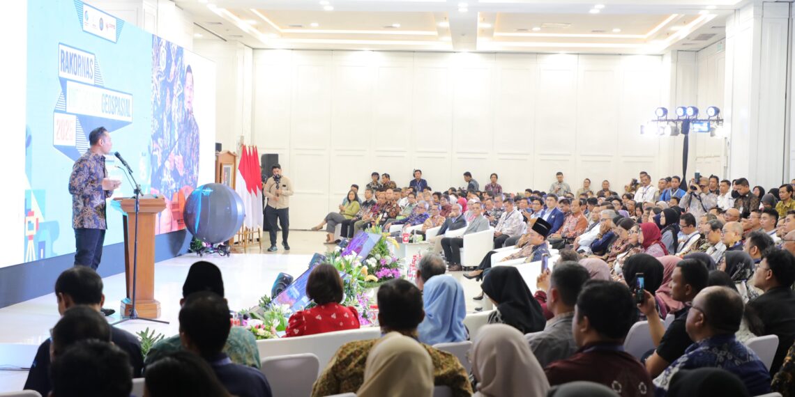 Rakornas IG 2025: Informasi Geospasial Kunci Pembangunan Berkelanjutan