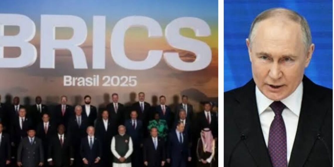 Putin: Sistem Keuangan Barat Sudah Usang BRICS Sepakati Sistem Keuangan Alternatif