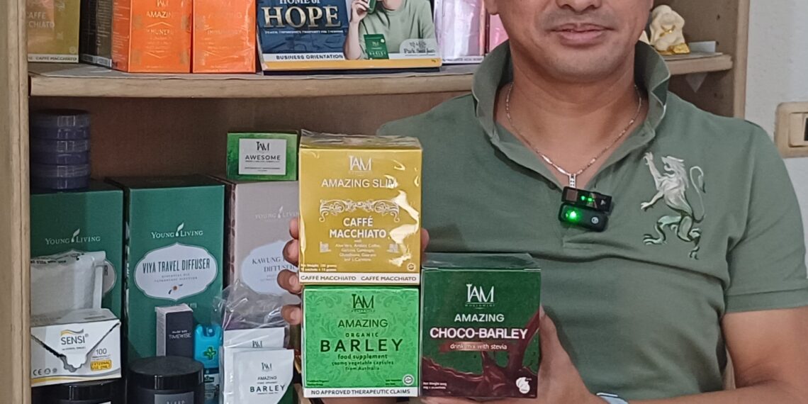 Mario Penang Rambah Dunia Bisnis Herbal, Tawarkan Peluang Lewat MLM Amazing Barley.