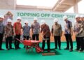 Summarecon Resmikan Topping Off Harris Hotel & Convention Serpong