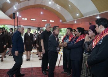 Jampidsus dan Kapuspenkum Ikuti Upacara Penyerahan Jenazah Calon Jaksa Reynanda