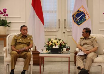 Wali Kota Bekasi Temui Gubernur DKI Jakarta