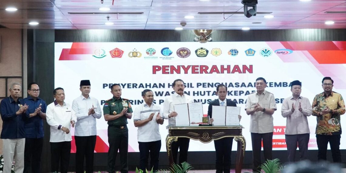 TNI Tegas Hadapi Perambah Hutan Ilegal