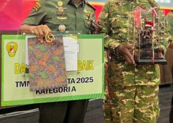 Ukir Prestasi, Kodim 1710/Mimika Raih 2 Kategori Juara Lomba TMMD Ke-124 TA 2025