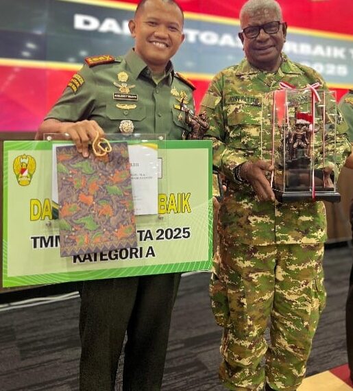 Ukir Prestasi, Kodim 1710/Mimika Raih 2 Kategori Juara Lomba TMMD Ke-124 TA 2025