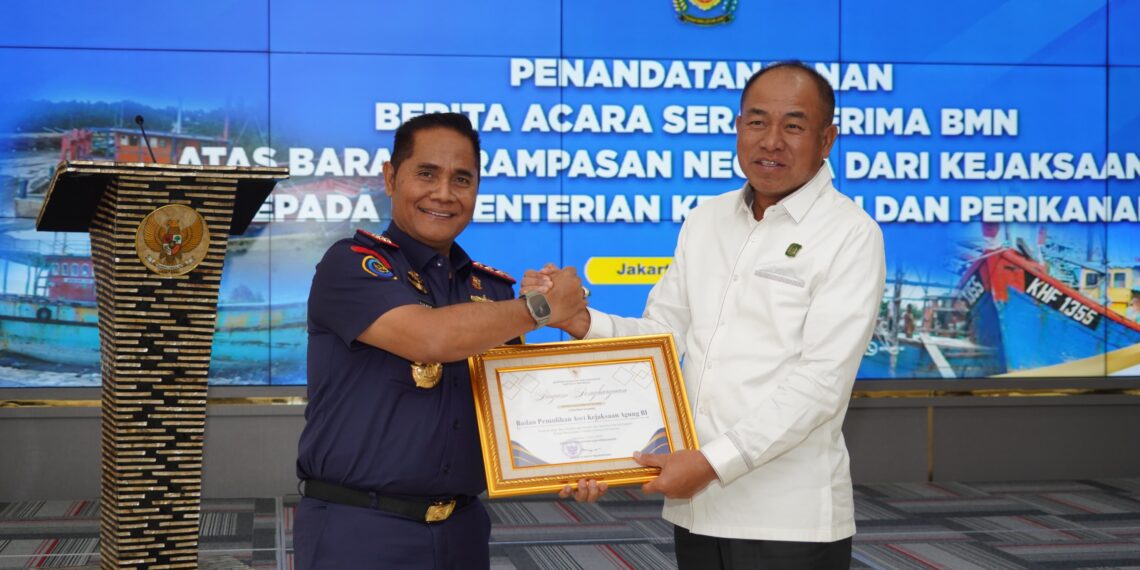 KKP Terima Kapal Rampasan dari Kejaksaan, Ini Daftarnya