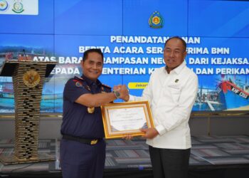 KKP Terima Kapal Rampasan dari Kejaksaan, Ini Daftarnya