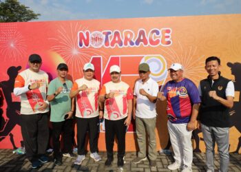 Notaris dan Warga Bekasi Gelar Fun Run Peringati HUT INI ke-117