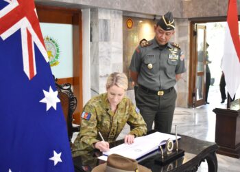 Perkuat Kerja Sama Internasional, Komandan Seskoad Terima _Courtesy Call_ dari _ACSC_ Australia*