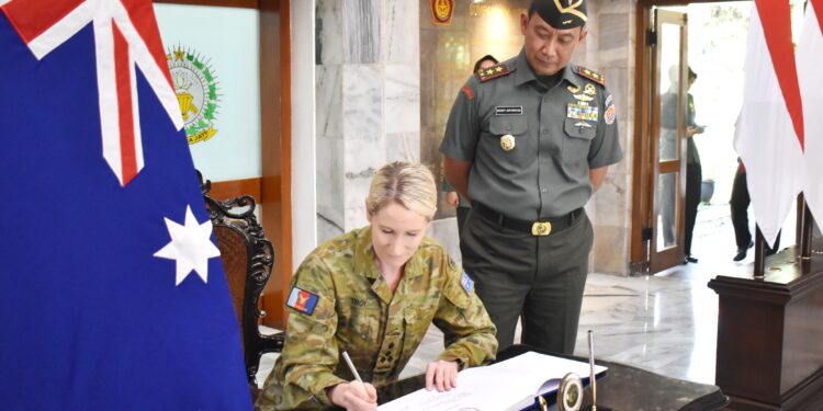 Perkuat Kerja Sama Internasional, Komandan Seskoad Terima _Courtesy Call_ dari _ACSC_ Australia*