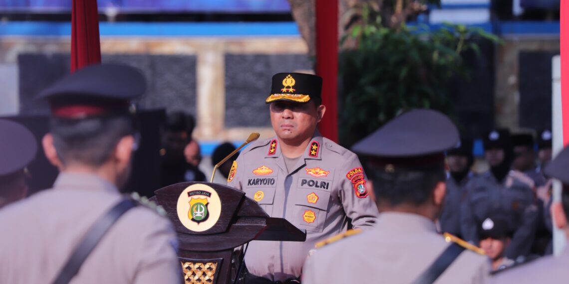 Kapolda Metro Jaya Pimpin Sertijab Pejabat Utama dan Kapolres Jajaran