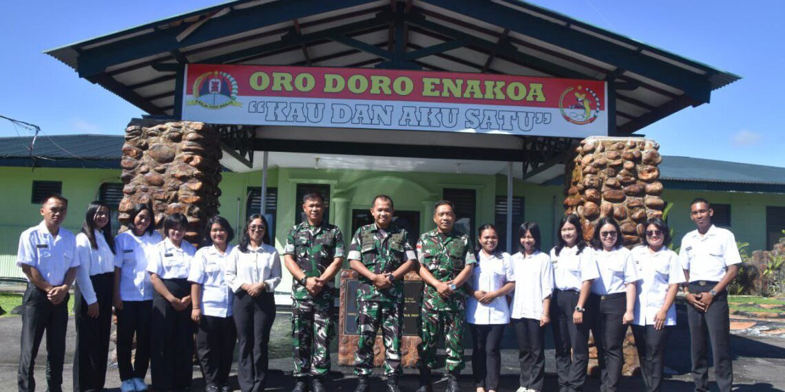 Dandim 1710/Mimika Beri Pengarahan Kepada SPPI Yang Baru Menyelesaikan Pendidikan Di Rindam XVII/Cen