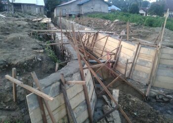 Drainase Raksasa 300 Meter lebih di Desa Waenono Mencapai 35%, Satgas TMMD Kodim 1506/Namlea Terus Berupaya Meningkatkan Kualitas Infrastruktur