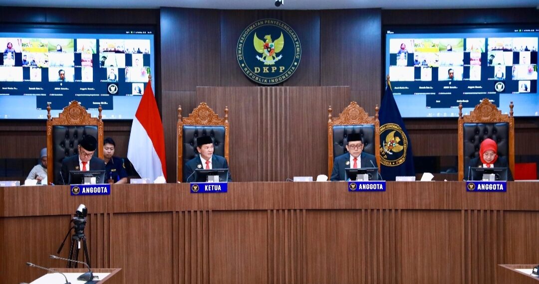 DKPP Jatuhkan Sanksi Peringatan Keras Kepada 10 Penyelenggara Pemilu