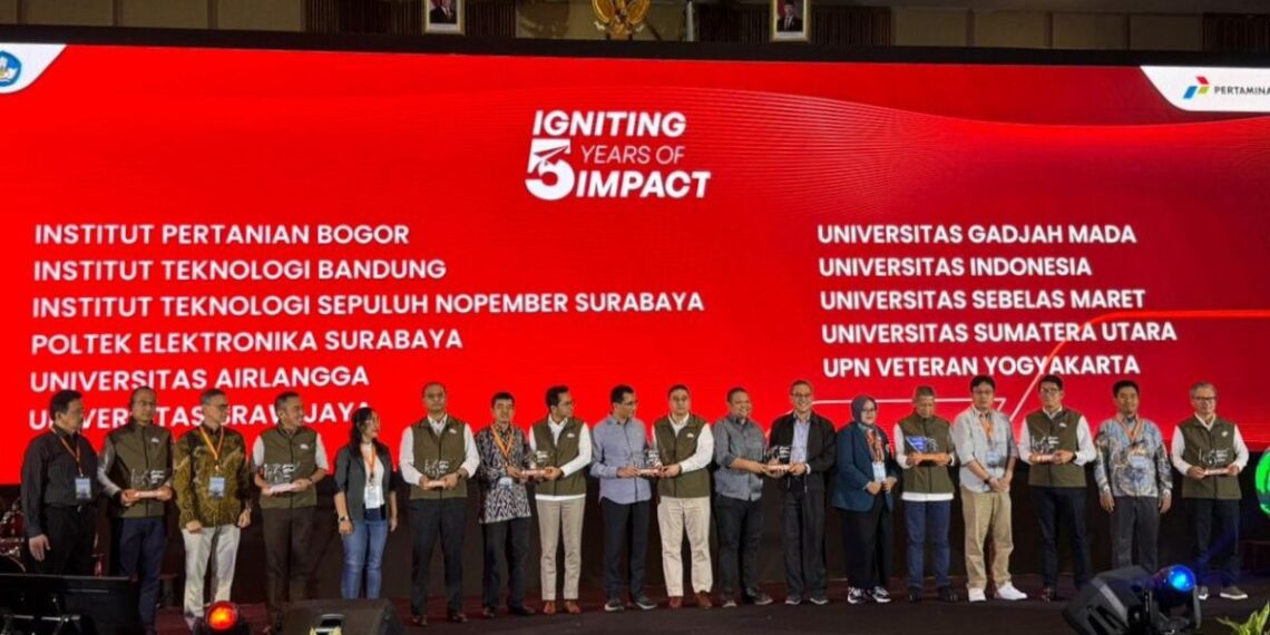 11 Kampus Terbaik Raih Penghargaan dari Pertamina