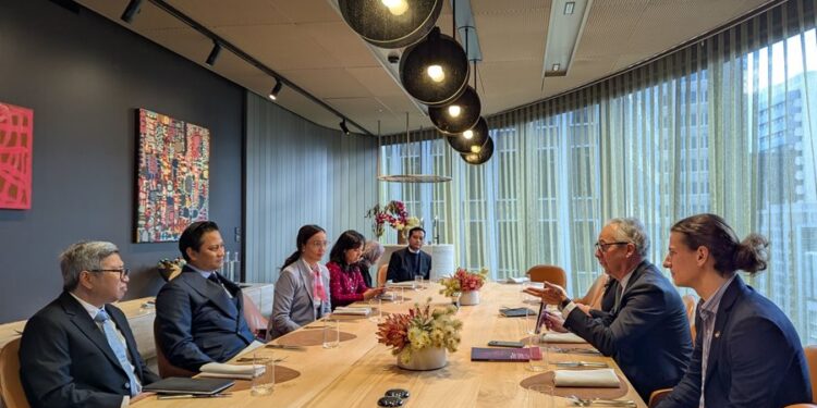 Dorong Investasi, RI-Australia Bahas Pusat Keuangan