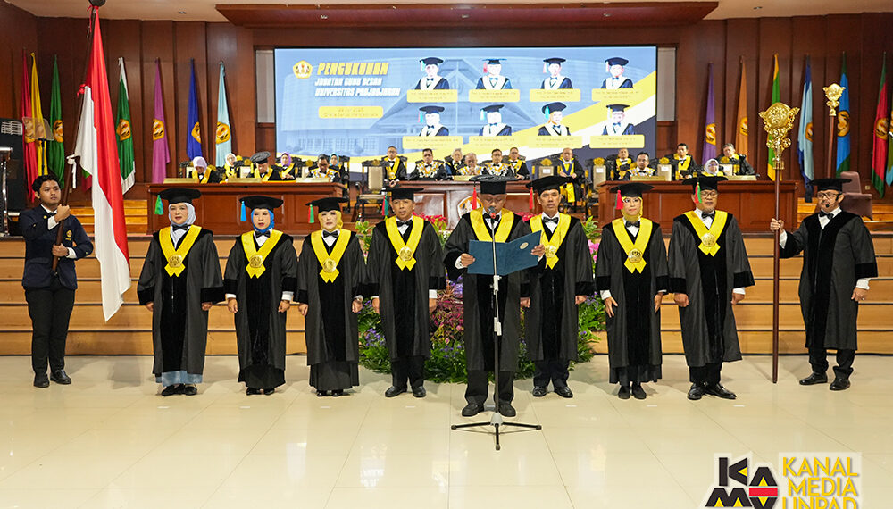 Delapan Guru Besar Baru Unpad Paparkan Riset Strategis