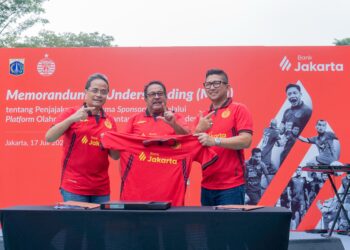 Kolaborasi Bank Jakarta dan Persija Dimulai dari Taman Menteng