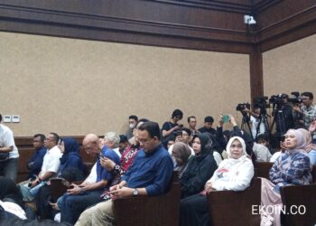 Sidang Pleidoi Tom Lembong Dihadiri Anies Baswedan dan sejumlah Tokoh