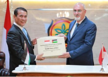 Bantuan Kemanusiaan RI ke Palestina Diresmikan di Jakarta
