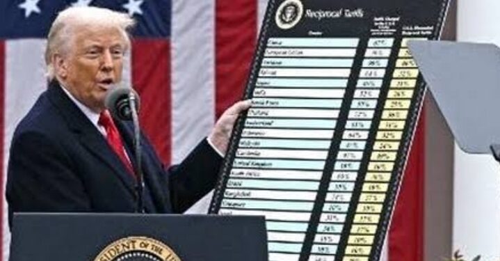 AS Berlakukan Tarif Impor 32 Persen