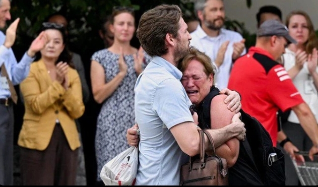 Trump Pecat Ribuan Pegawai Kemlu AS Gedung Kemlu AS Dihantui Tangis Massal